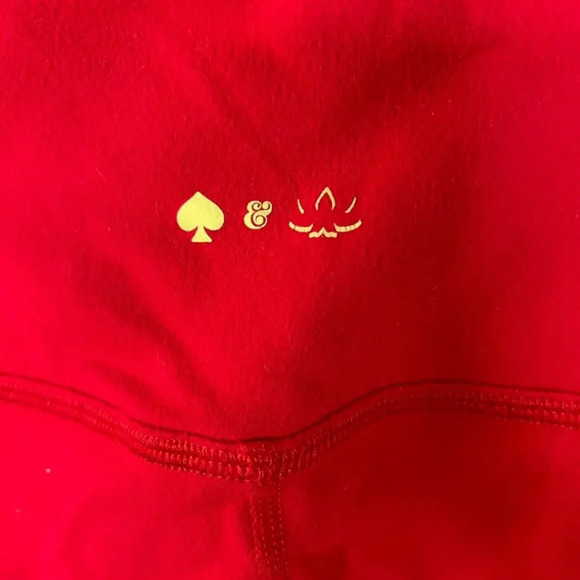 Kate Spade X Beyond‎ Yoga Red Capri Leggings - Picture 6 of 8